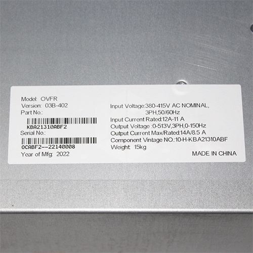 OTIS Elevator Inverter OVFR03B-402 KAA21310ABF2